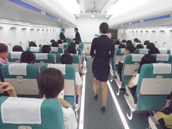 [항공서비스] 고교생 승무원 체험교실 